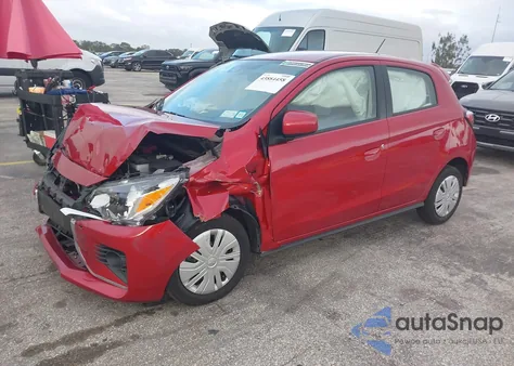 2024 Mitsubishi Mirage Es/Le z USA, uszkodzony, nr VIN ML32AUHJ5RH014987